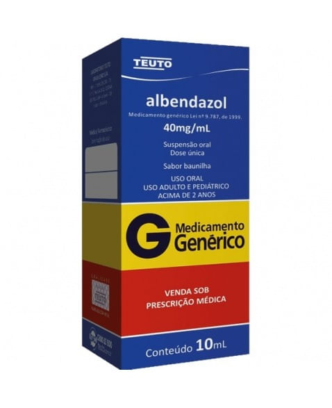 albendazol 40mg líquido infantil tomar dose única