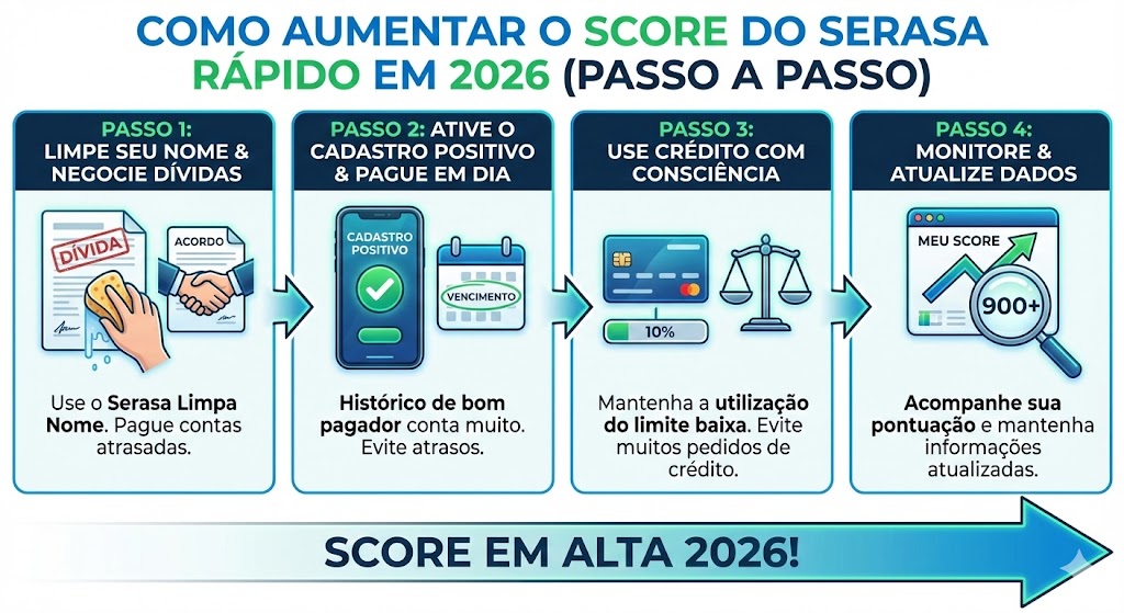 aumentar o score