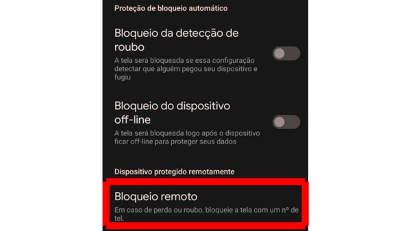 bloquear celular roubado