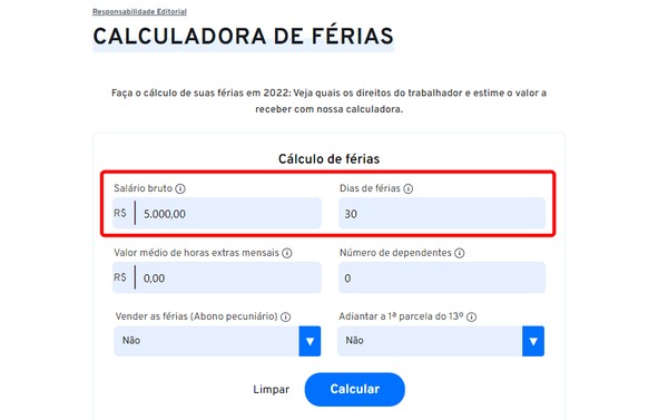 Guia Completo: Como Calcular o 1/3 de Férias em 2024