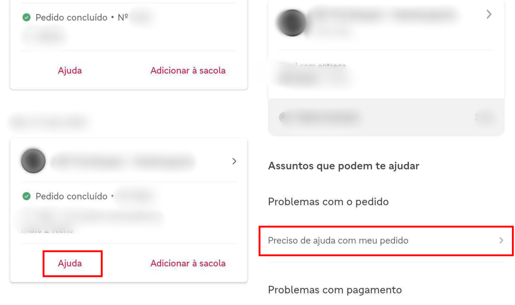 cancelar pedido no ifood