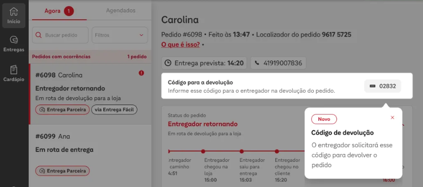 cancelar pedido no ifood