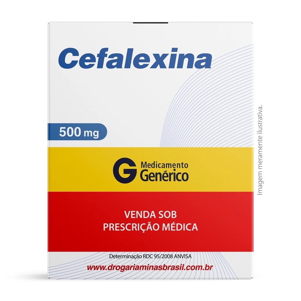 cefalexina 500mg tomar