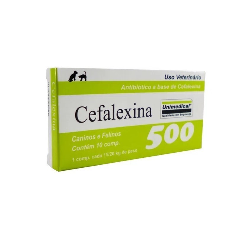 cefalexina 500mg tomar