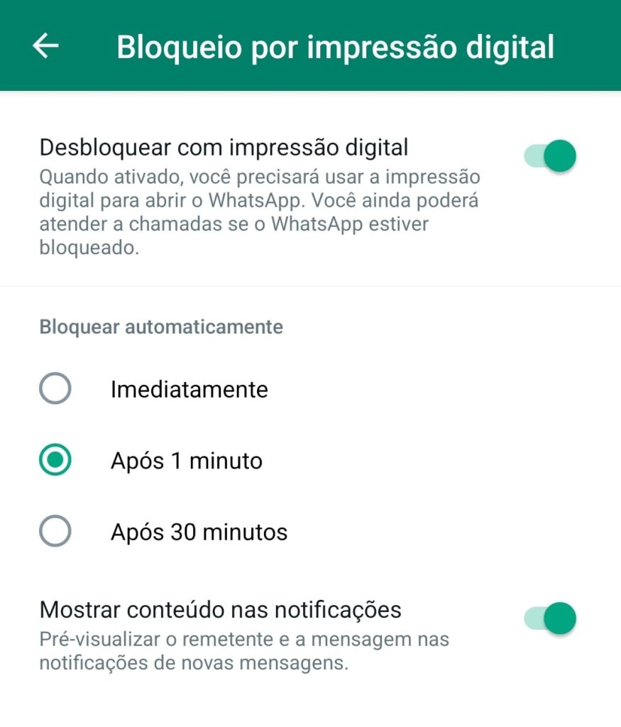 5 ideias de títulos:
1. Guia Completo: Como Proteger Suas Conversas no WhatsApp
2. WhatsApp: Proteja Sua Conta e Seus Chats com Estas Dicas
3. Segurança WhatsApp: Métodos Essenciais para Evitar Invasões
4. Desvende os Segredos: Bloqueio de Conversas e Confirmação em Duas Etapas no WhatsApp
5. WhatsApp Web Seguro: Como Adicionar Senha e Proteger Seus Dados
