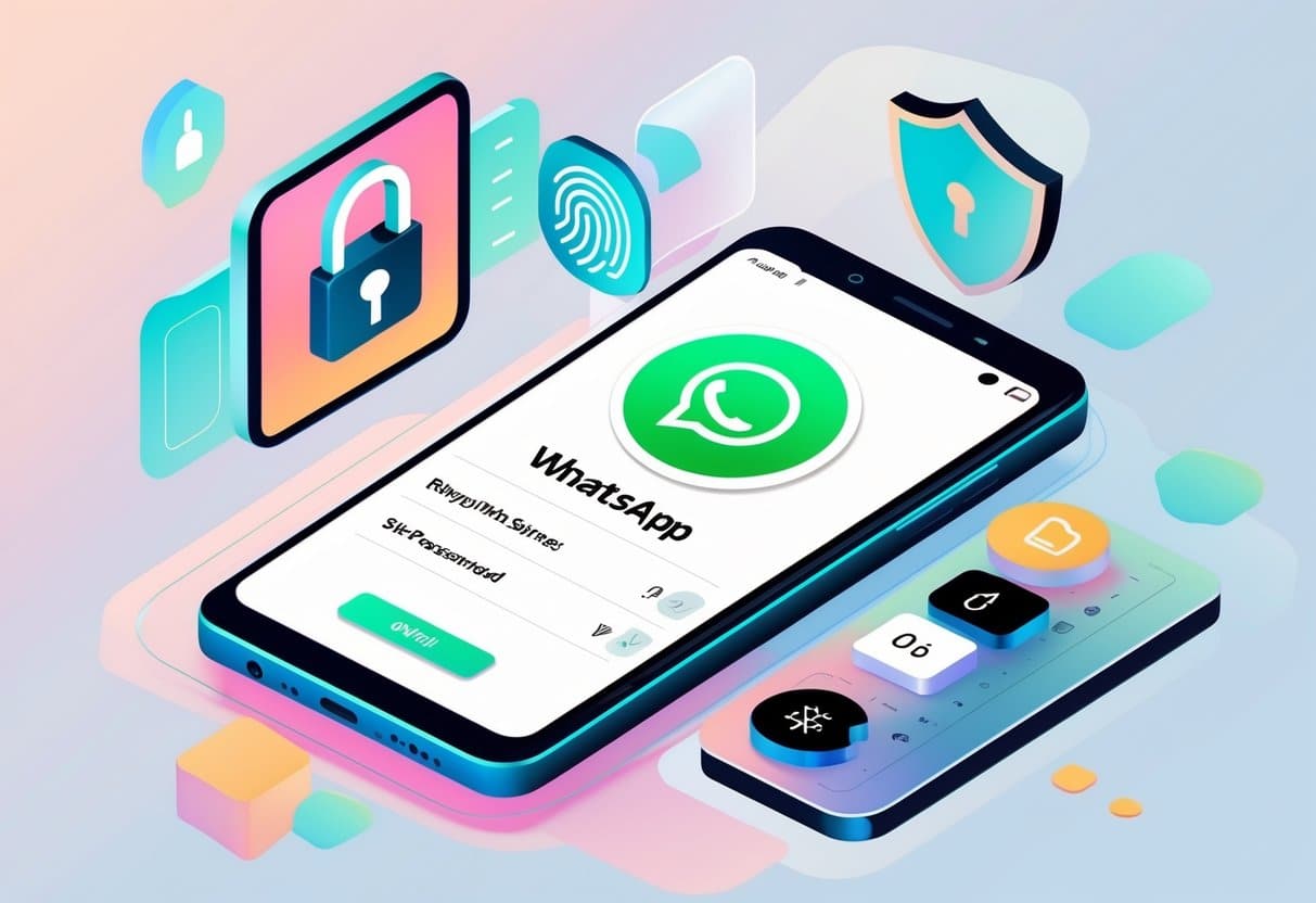 colocar senha no whatsapp