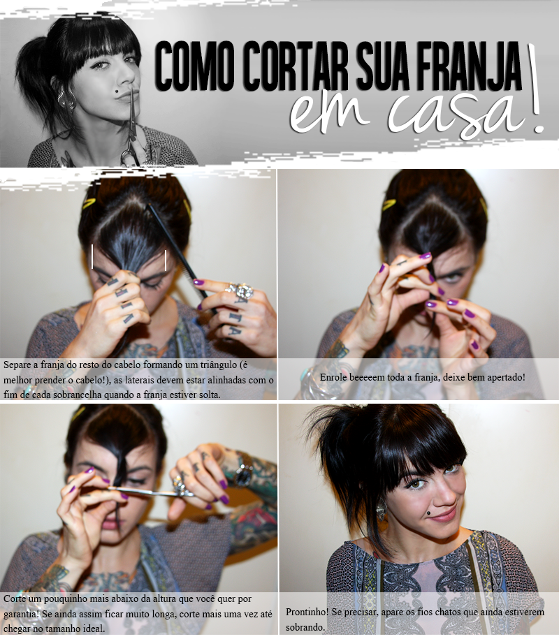 cortar a franja sozinha