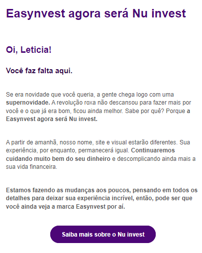 criar um email