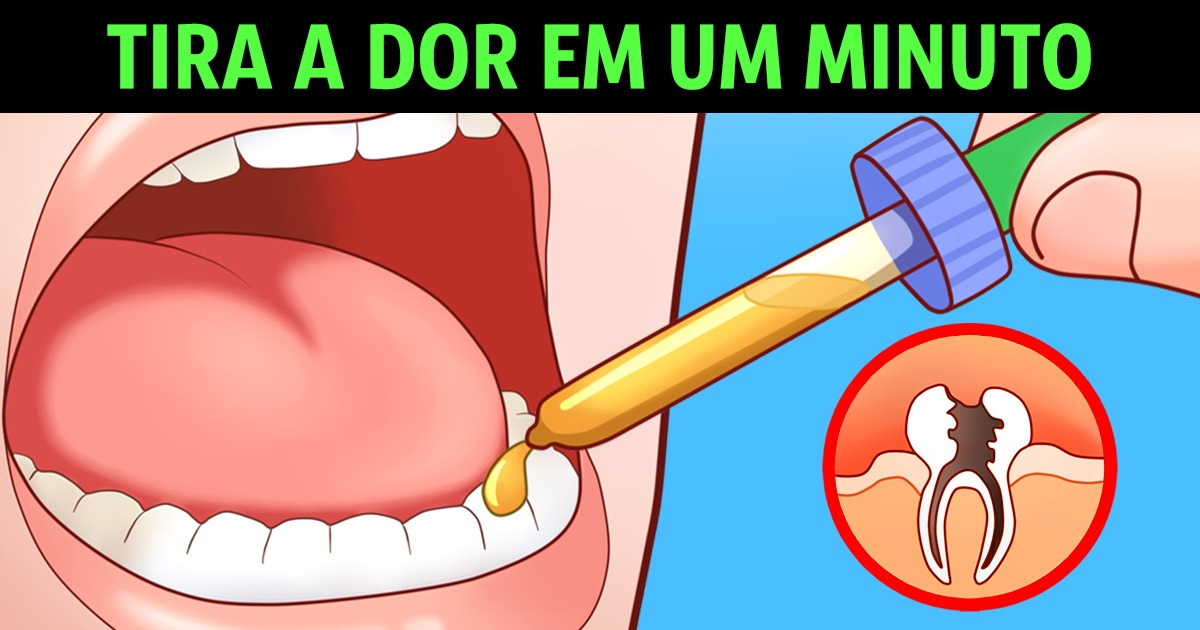 curar dor de dente em 5 segundos