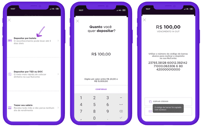 TED ou Boleto: Qual a Melhor Forma de Depositar no Nubank?
3. Desvendando as Caixinhas Nubank: Como Guardar e Render seu Dinheiro
4. Depósito em Espécie no Nubank: Passo a Passo Detalhado
5. Open Finance no Nubank: Puxando Saldo de Outros Bancos Facilmente