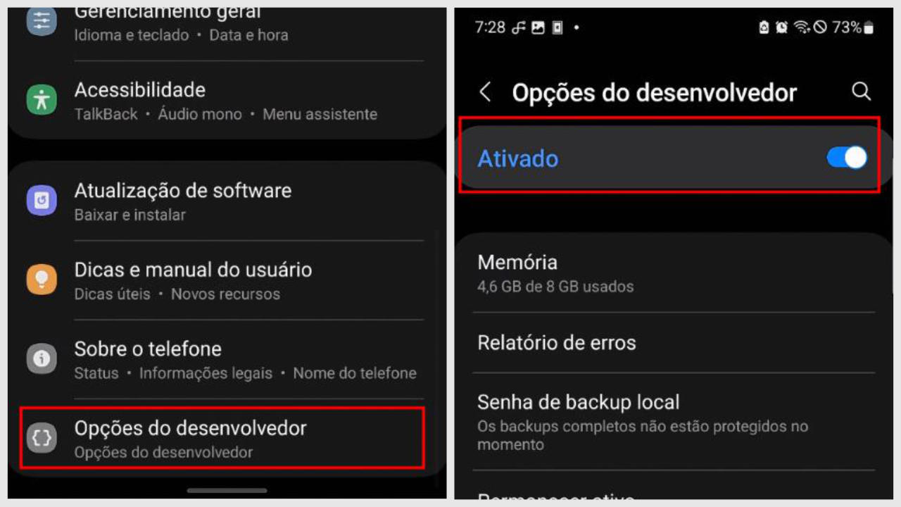 Passo a passo para desativar Modo Desenvolvedor em Motorola