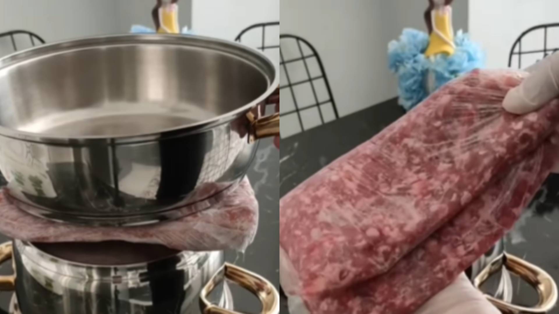 descongelar carne rapido