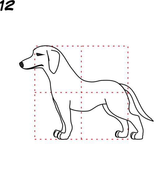 desenhar um cachorro