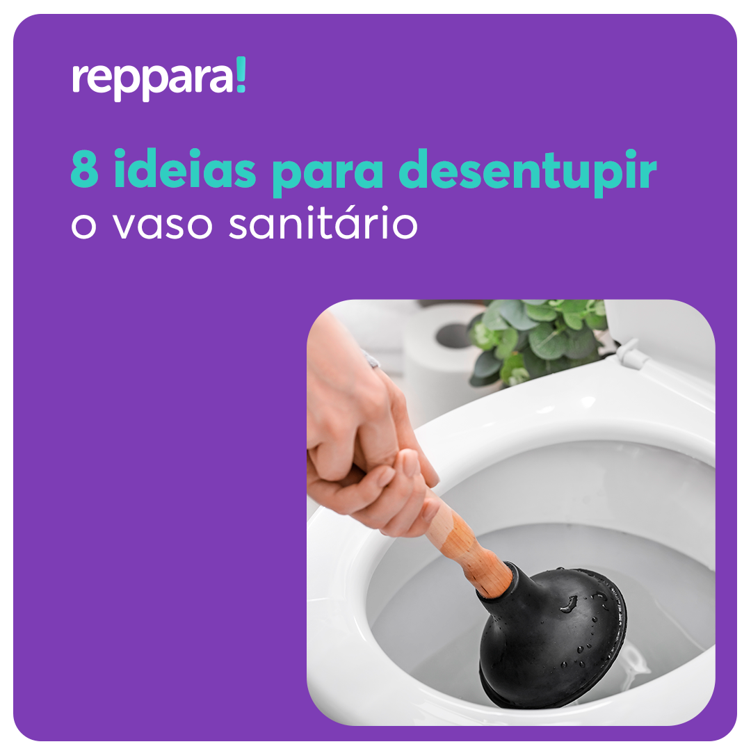 desentupir vaso sanitário