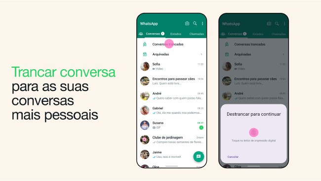 destrancar conversa no whatsapp