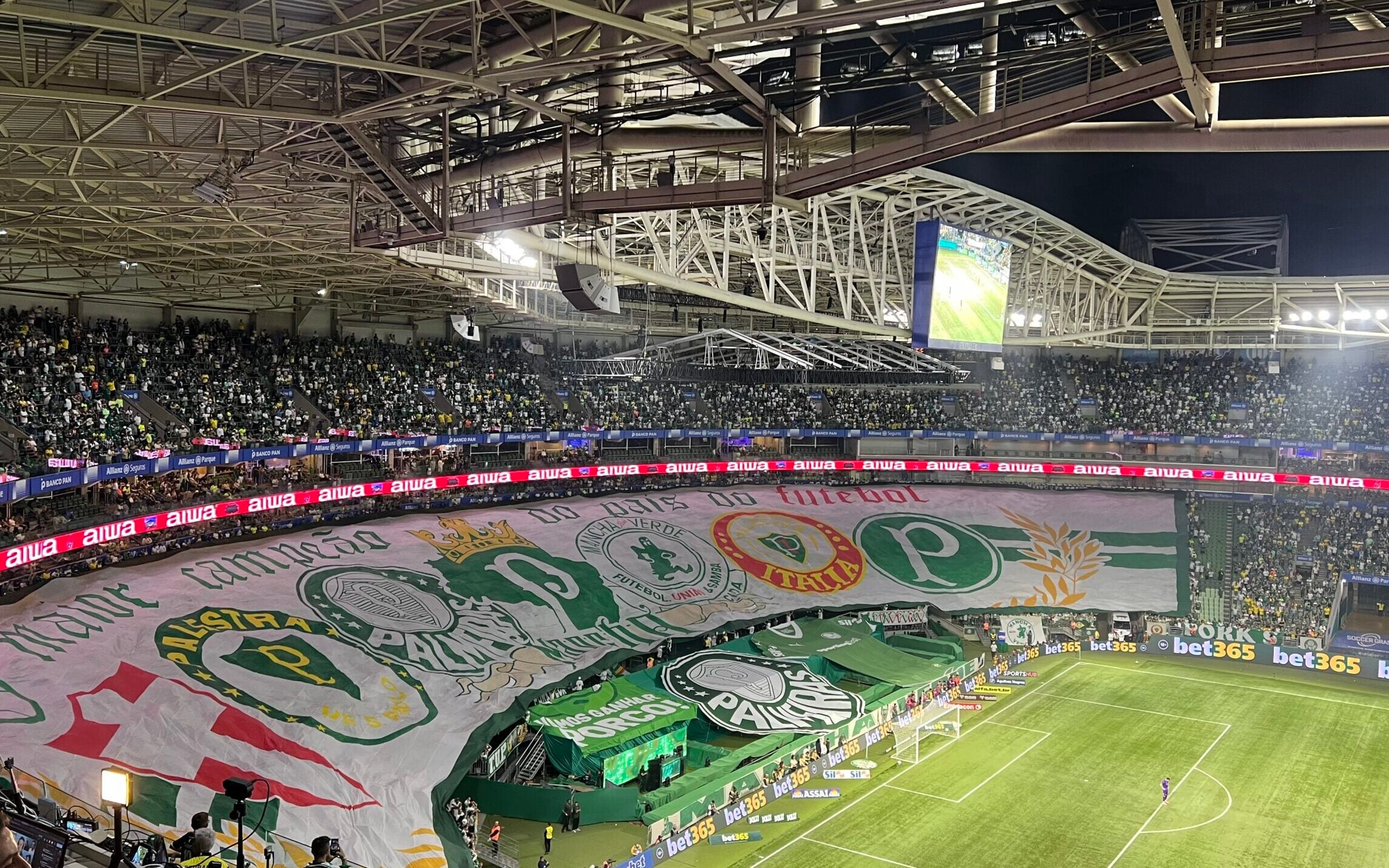 é que tá o jogo do palmeiras