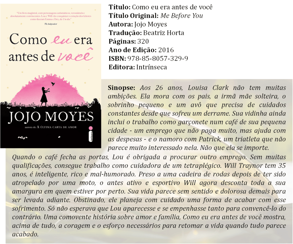 eu era antes de você