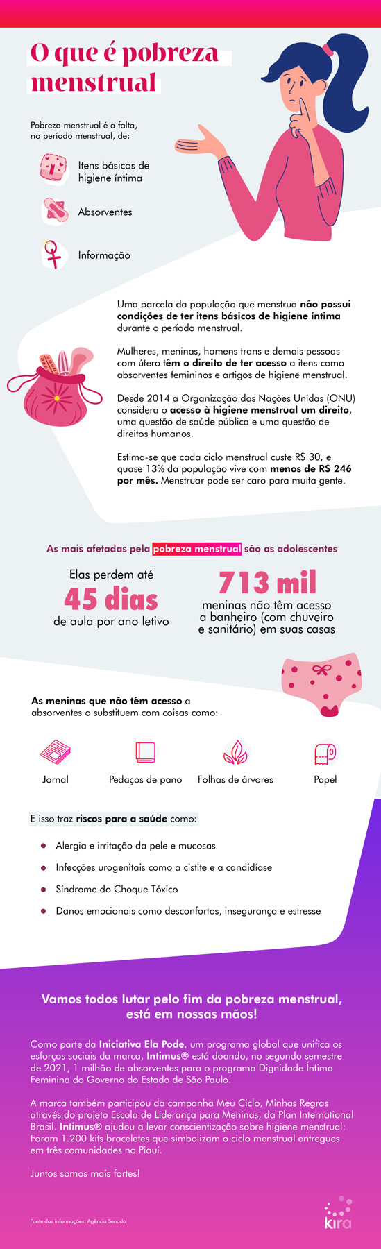fazer a menstruação descer
