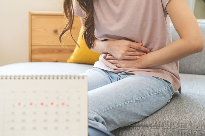 fazer a menstruação ir embora em 30 minutos