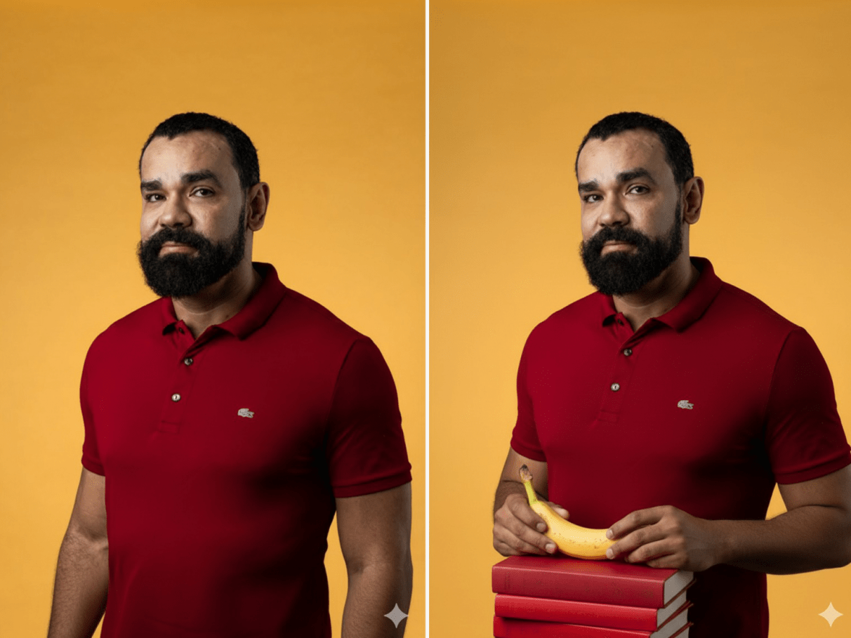 5 ideias de títulos:
1. Gemini IA: Seu Novo Estúdio Fotográfico Virtual
2. Desbloqueie a Criatividade: Guia Completo de Geração de Imagens com Gemini
3. De Selfie a Retrato Profissional: O Poder do Gemini IA
4. Dicas Essenciais para Criar Imagens Incríveis no Gemini
5. Gemini vs. Outras IAs: Qual a Melhor para Suas Fotos?