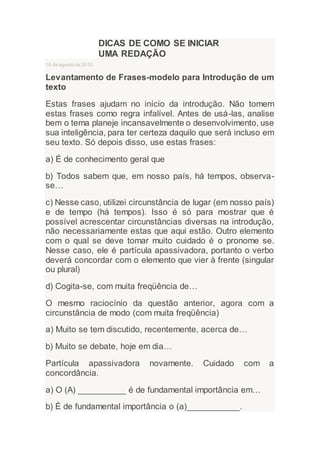 Erros Comuns na Redação e Como Evitá-los