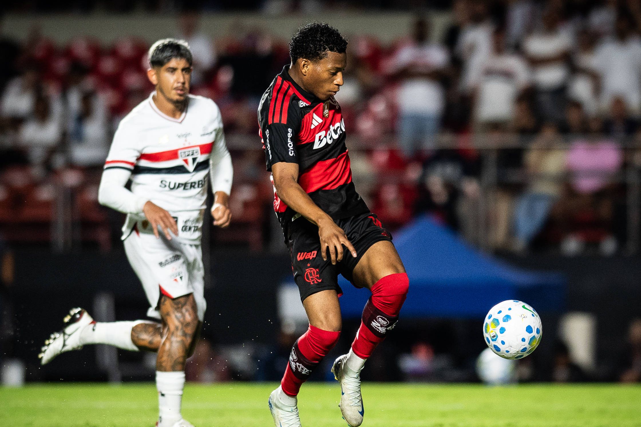 ficou o jogo do flamengo