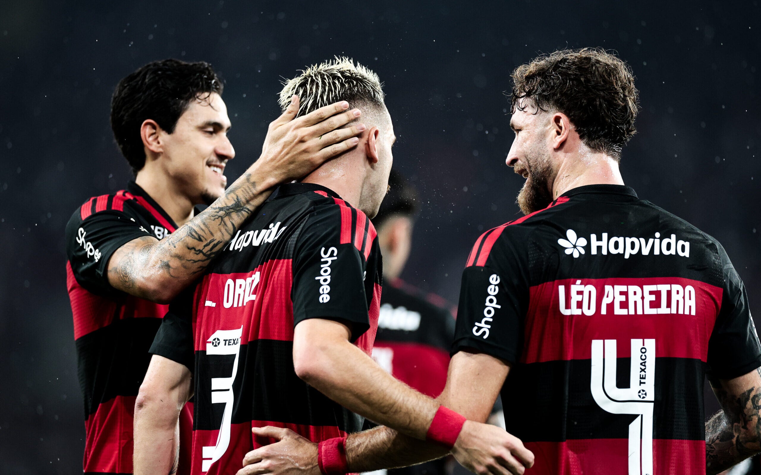 ficou o jogo do flamengo