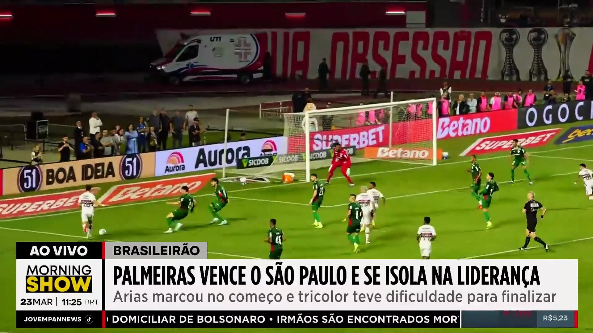 ficou o jogo do flamengo