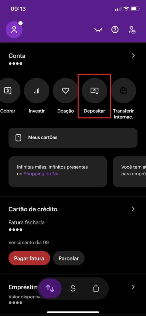 gerar boleto no nubank