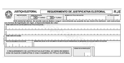 justificar voto