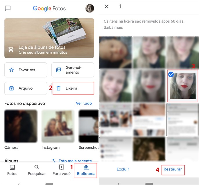 Como recuperar fotos apagadas permanentemente do Android