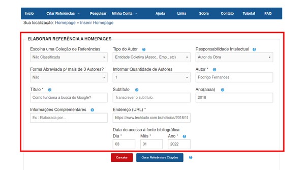 5 ideias de títulos:
1. Guia Definitivo: Como Referenciar Sites nas Normas ABNT
2. Referência de Site sem Autor: O Passo a Passo Completo
3. Erros Comuns ao Referenciar Sites na ABNT e Como Evitá-los
4. Ferramentas Online para Facilitar a Referência de Sites ABNT
5. Citação de Sites Institucionais e Governamentais: Um Guia Prático