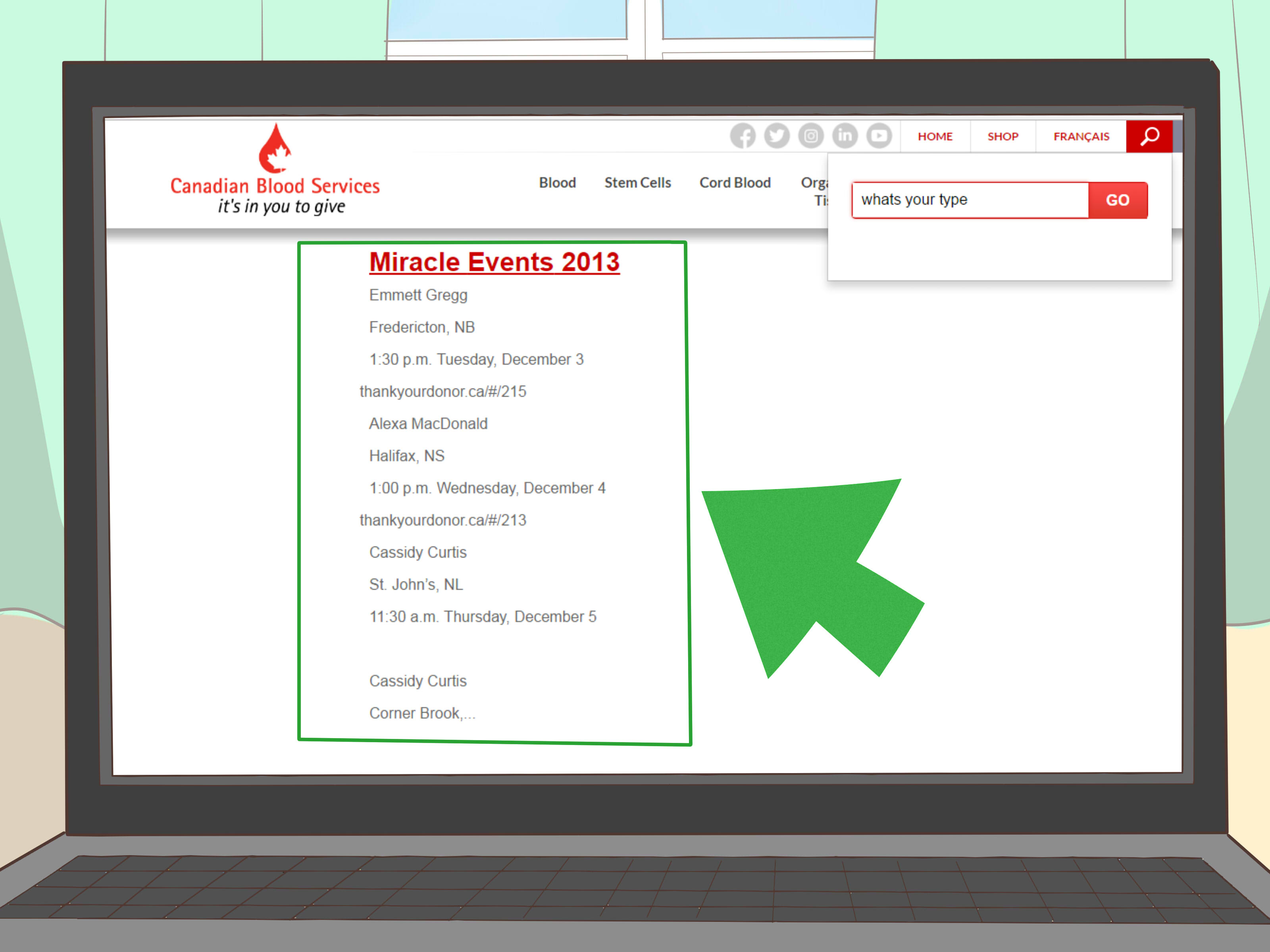 saber meu tipo sanguíneo