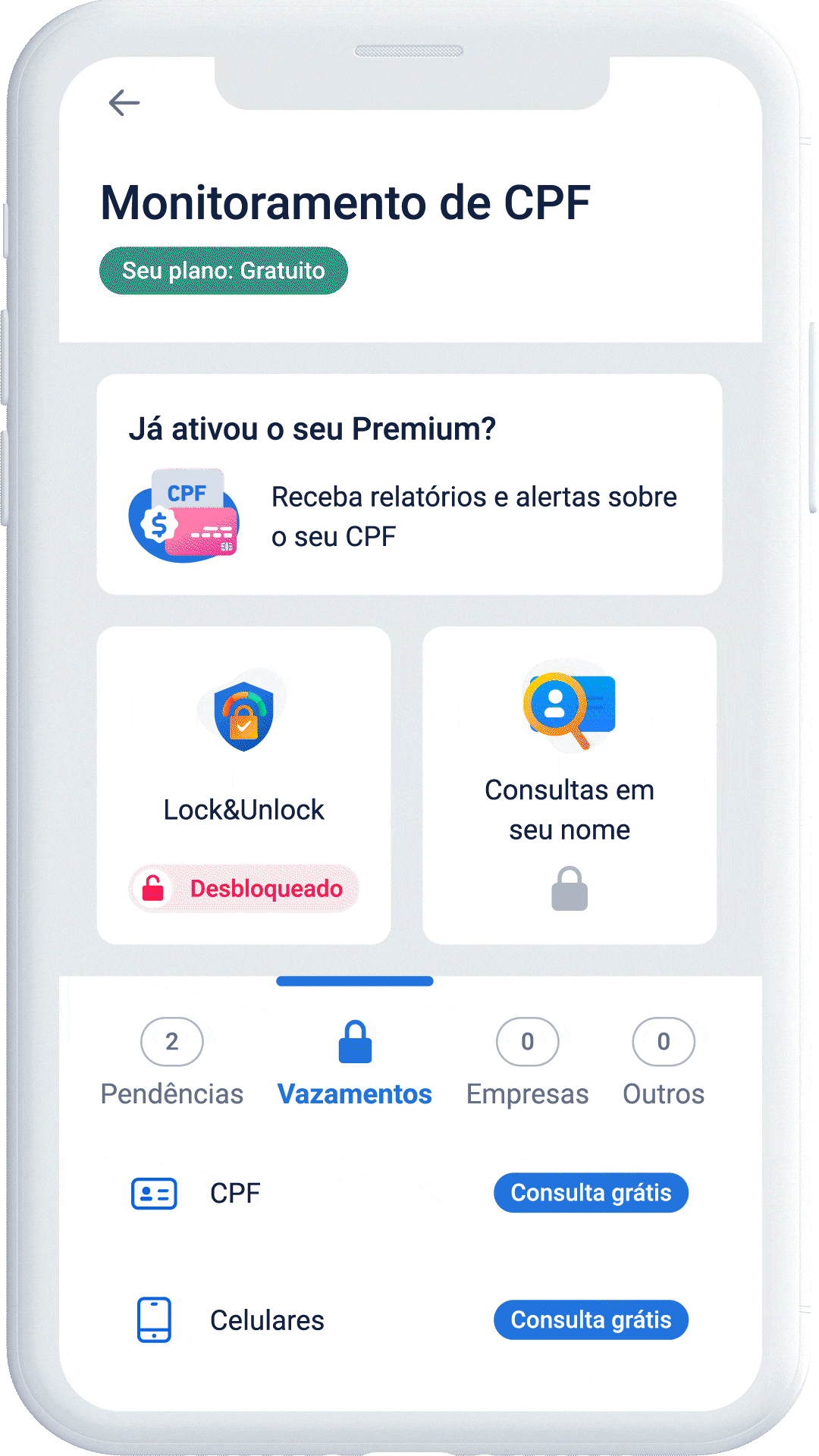 saber se meus dados foram vazados