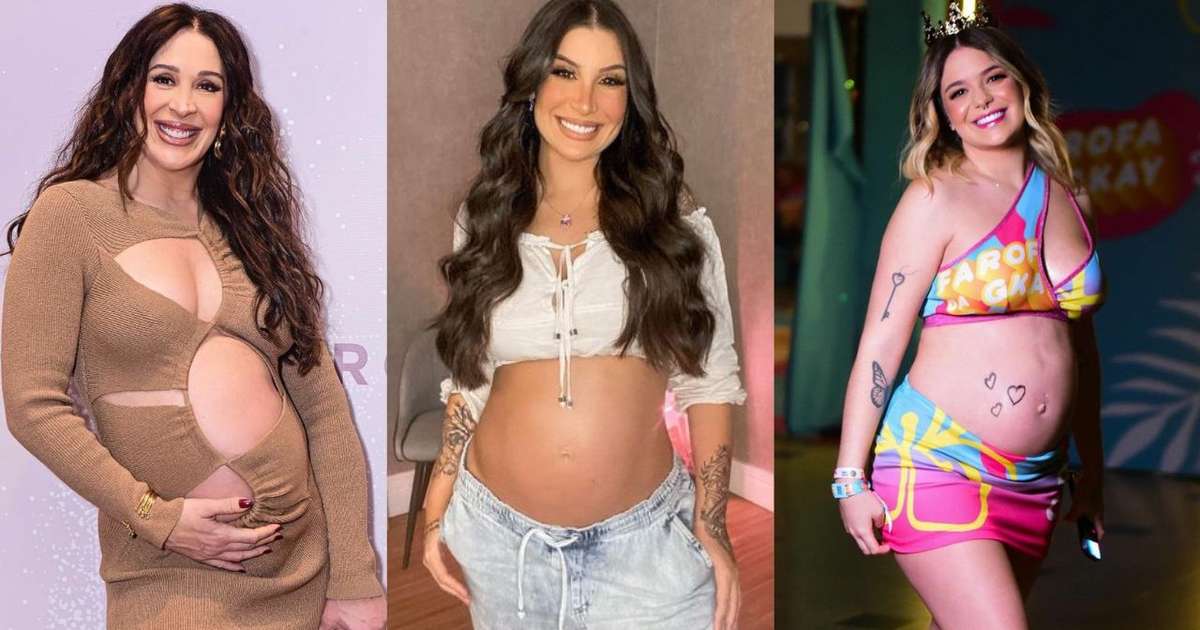 tem saber se está grávida apertando a barriga