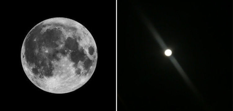 tirar foto da lua
