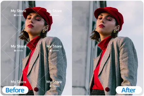 tirar marca d'água de foto