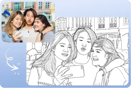 transformar foto em desenho