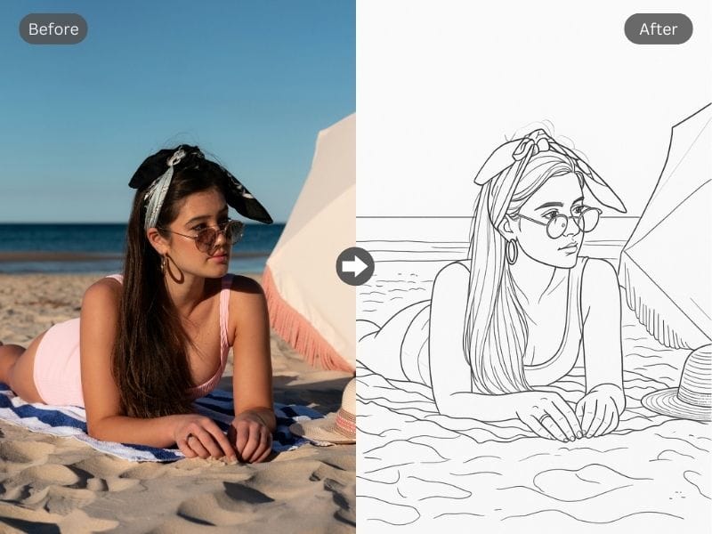 transformar foto em desenho