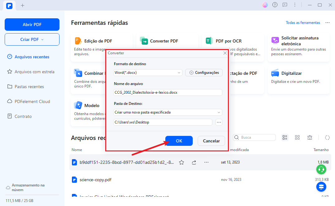 transformar pdf em word