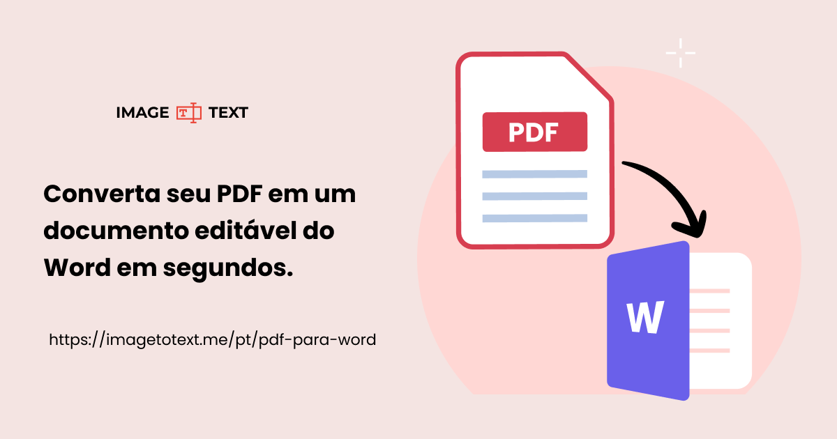 5 ideias de títulos:
1. Guia Completo: Como Converter PDF em Word em 2024
2. PDF para Word: As Melhores Ferramentas Online Gratuitas
3. Mantenha a Formatação: Converta PDF para Word sem Perder Qualidade
4. OCR em PDF: Extraia Texto de Imagens e Converta para Word
5. Dicas de Especialista: Solucionando Problemas na Conversão de PDF para Word